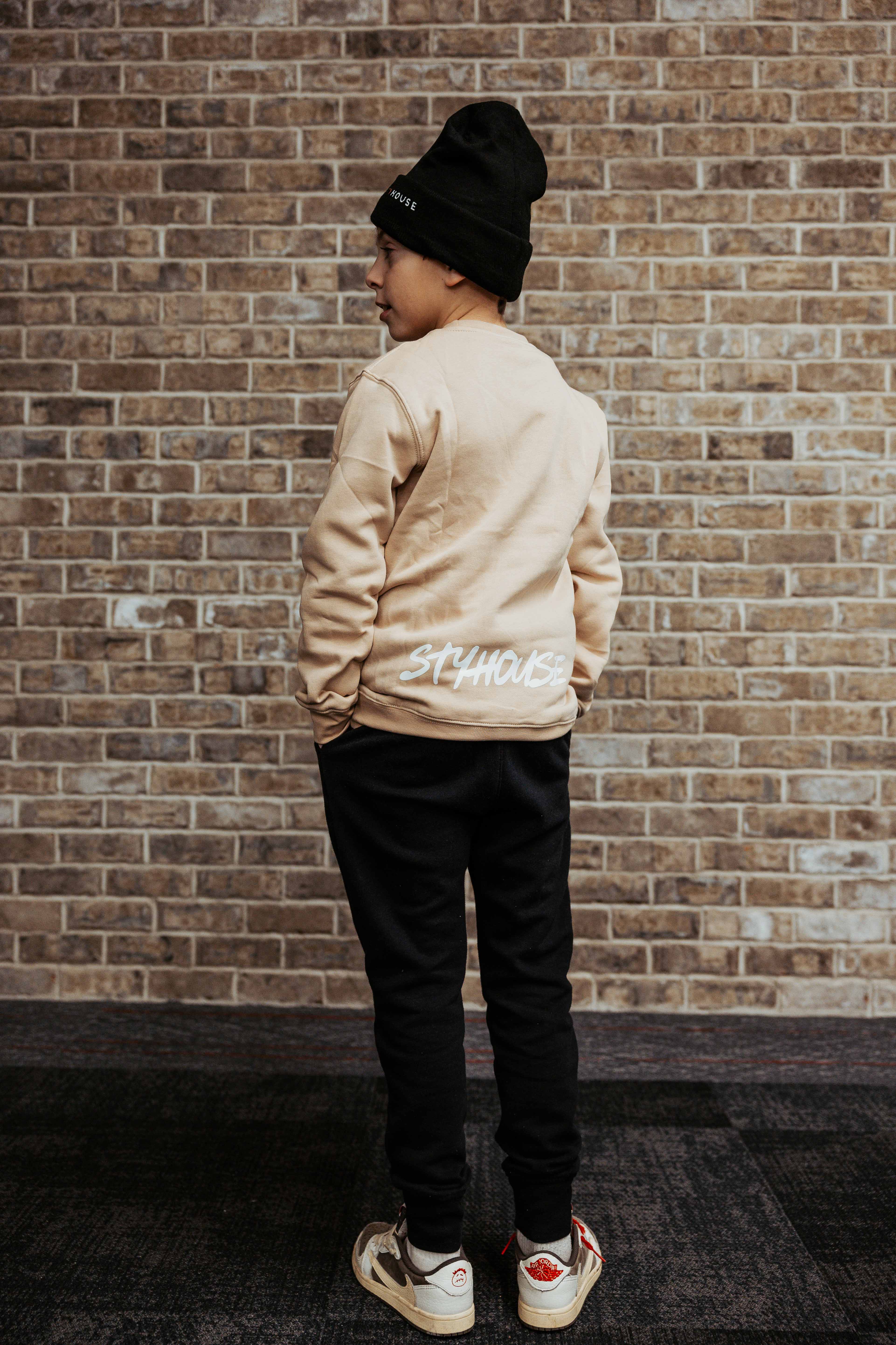 Beige Crewneck